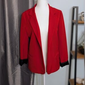 Silence + Noise Red Blazer